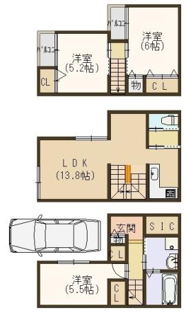 庄内栄町３丁目　新築戸建